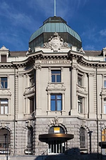 Appenzell-Ausserrhoden Erlebnis - Postgebäude in Herisau