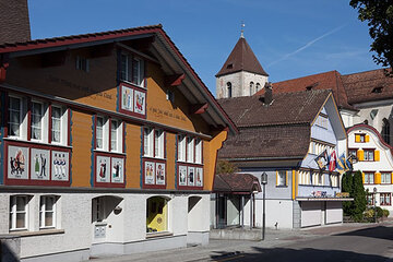 Appenzell-Innerrhoden Staat - Weissbadstrasse in Appenzell