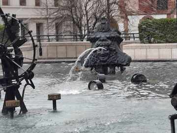 Basel-Stadt Kultur - Tinguely-Brunnen in Basel