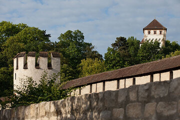 Basel-Stadt Sehenswert - Stadtmauer Letzi und St.Alban-Tor
