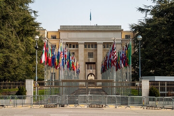 Genf Staat - Palais des Nations in Genf