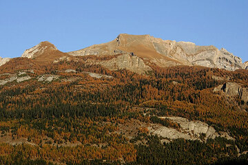 Graubünden Topografie - Berg Calanda