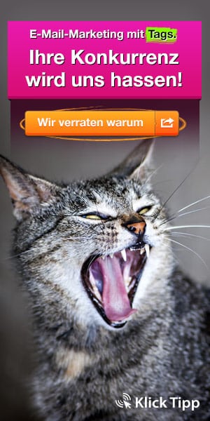 KlickTipp - Ihre Konkurrenz wird uns hassen
