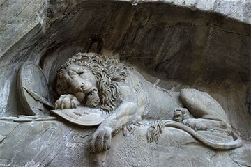 Luzern Erlebnis - Löwen-Denkmal