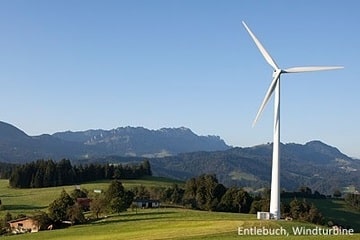 Luzern Wandern - Wind-Turbine Feldmoos Entlebuch
