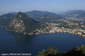 Tessin Staat - Monte San Salvatore in Lugano