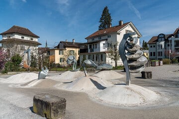 Thurgau Kultur - Burstelpark mit Skulpturen in Frauenfeld
