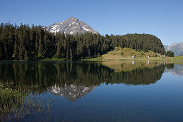 Uri Topografie - Golzernsee mit Bristen