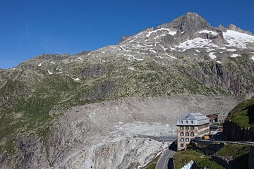 Uri Wandern - Furkapass, Rhonegletscher, Hotel Belvédère, Gärstenhörner